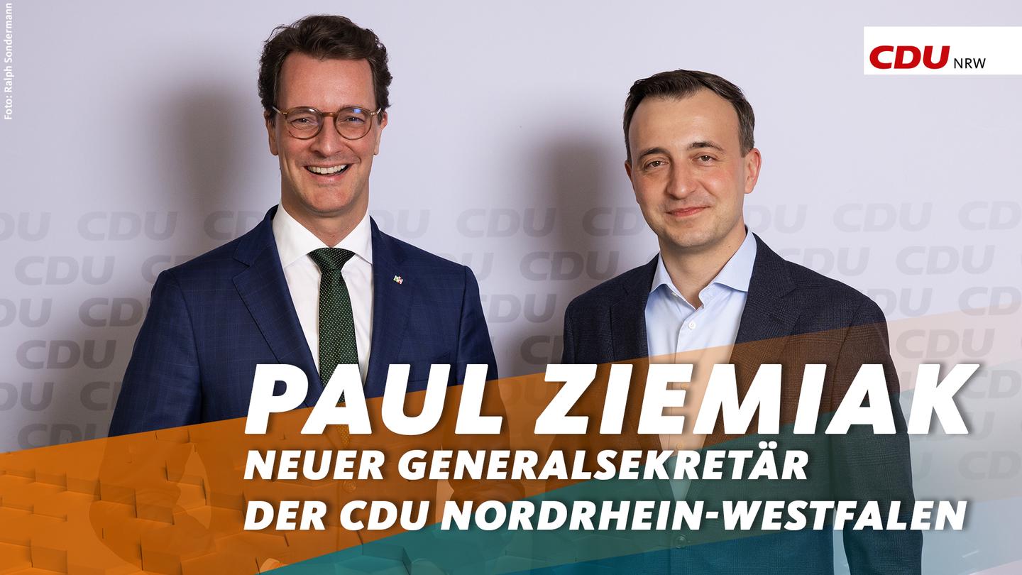 Paul Ziemiak wieder auf politischer Bühne! - Ortsverband der CDU Gellep-Stratum