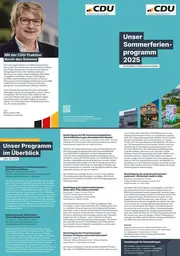 Sommerferienprogramm der CDU Krefeld