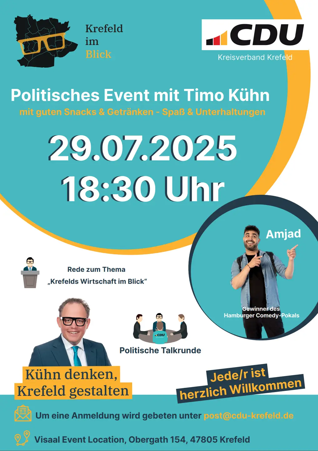 Politisches Event mit Timo Kühn